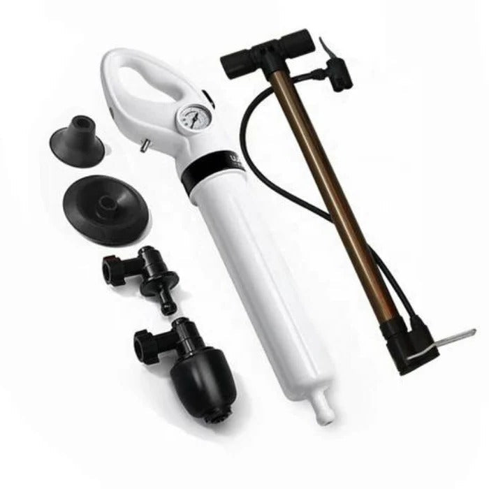 High-Pressure Air Toilet Plunger and Drain Unblocker