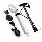 High-Pressure Air Toilet Plunger and Drain Unblocker