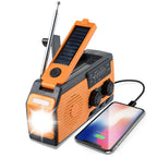 Emergency Weather Radio with 5000mAh Hand Crank Charger