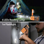 Emergency Weather Radio with 5000mAh Hand Crank Charger