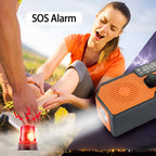 Emergency Weather Radio with 5000mAh Hand Crank Charger