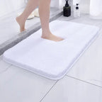 Absorbent Microfiber Bath Rug with Non-Slip Backing