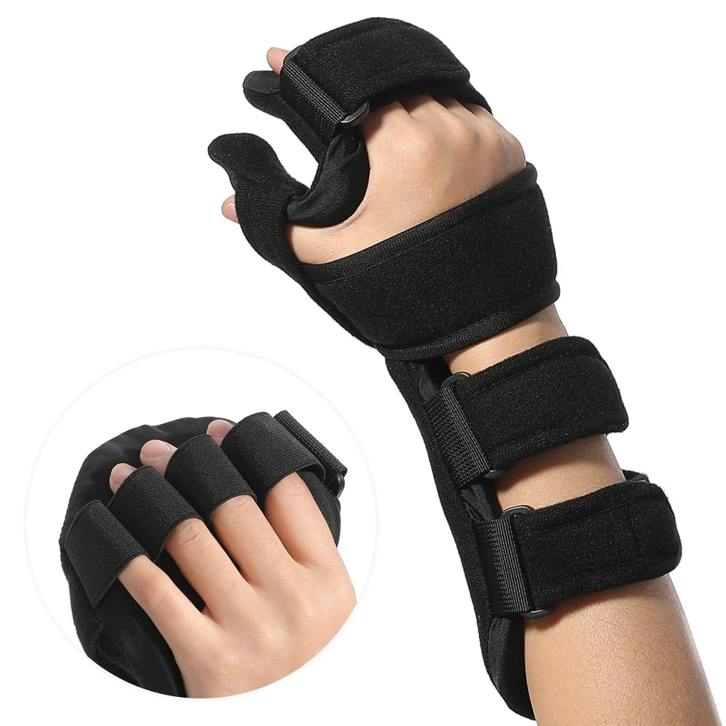 Adjustable Hand & Finger Support Brace for Rest