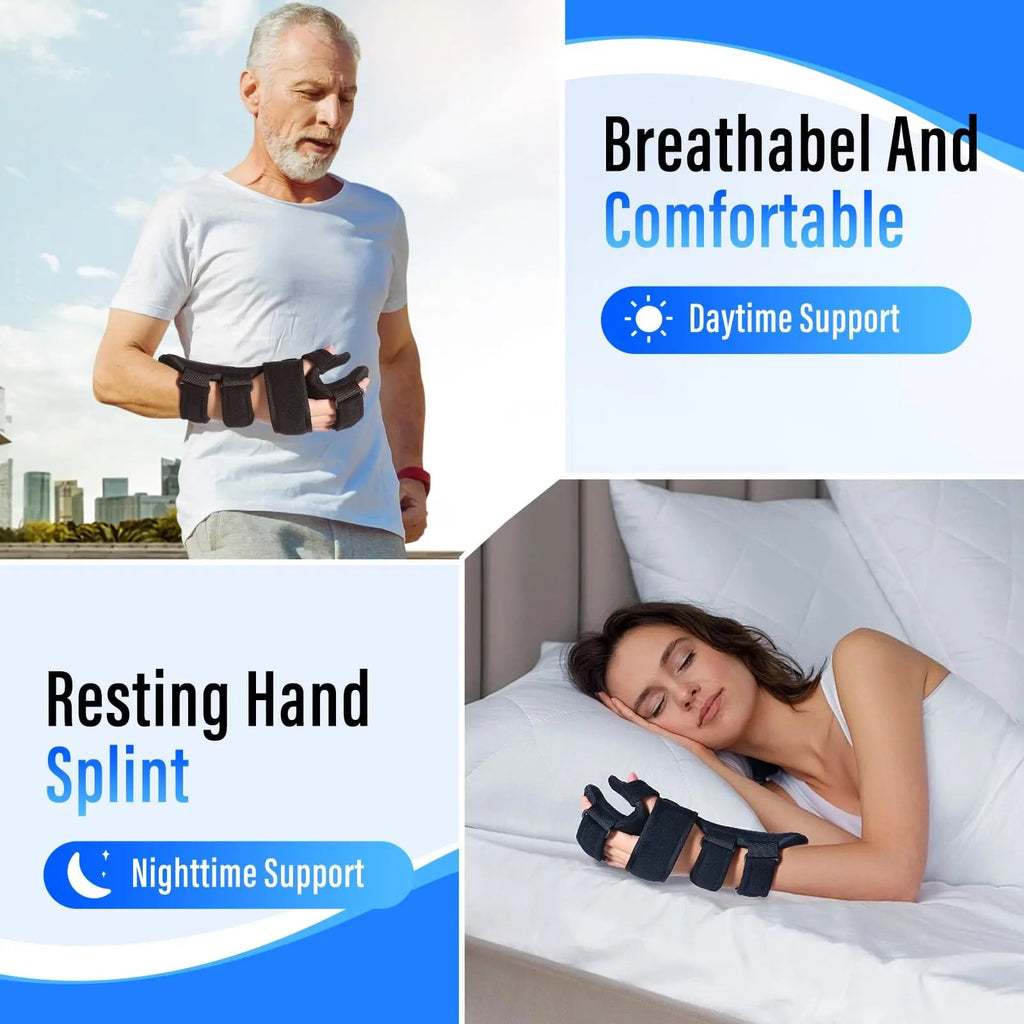 Adjustable Hand & Finger Support Brace for Rest