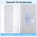 Full-Body Bathtub Pillow with Suction Cups and Air Mesh