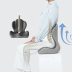 Memory Foam Seat Cushion with Integrated Back Support