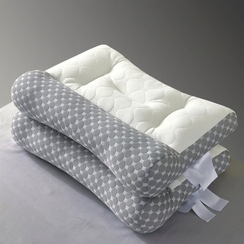 Firm Quilted Bed Pillow with 3 Loft Options