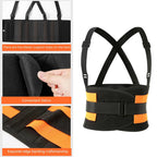 Adjustable Lumbar Work Back Brace for Lifting Support