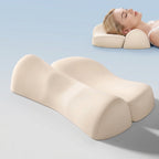 Zoned Contour Memory Foam Pillow for Side & Back Sleep