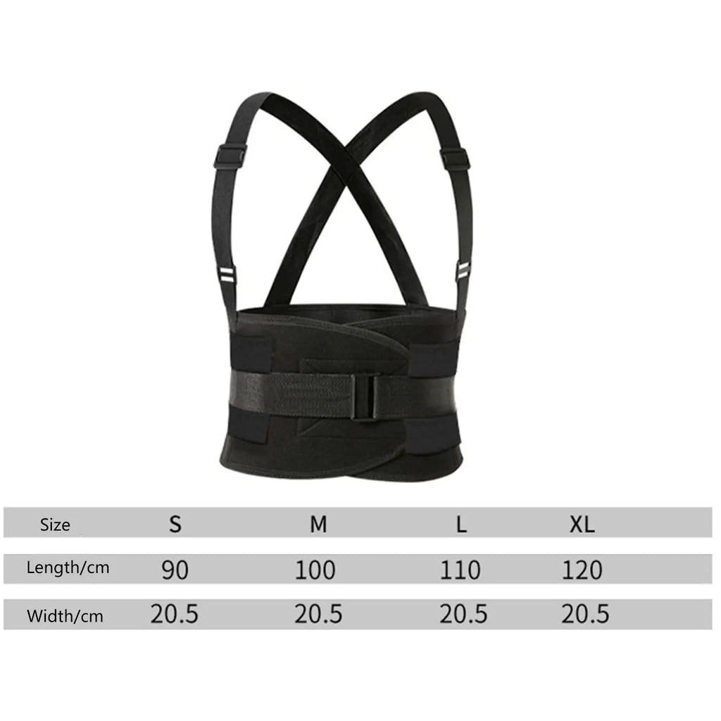 Adjustable Lumbar Work Back Brace for Lifting Support