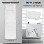 Full-Body Bathtub Pillow with Suction Cups and Air Mesh