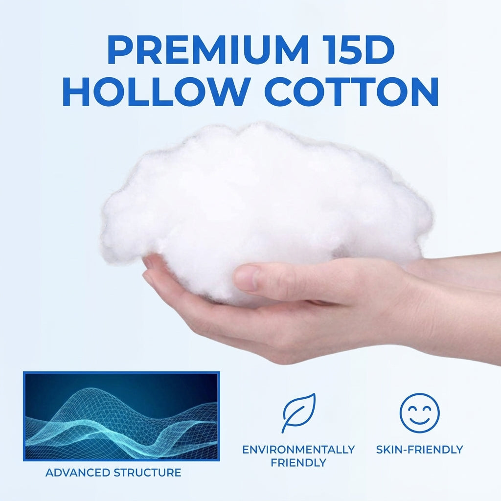 U-Shaped Maternity Support Pillow with Cotton Cover