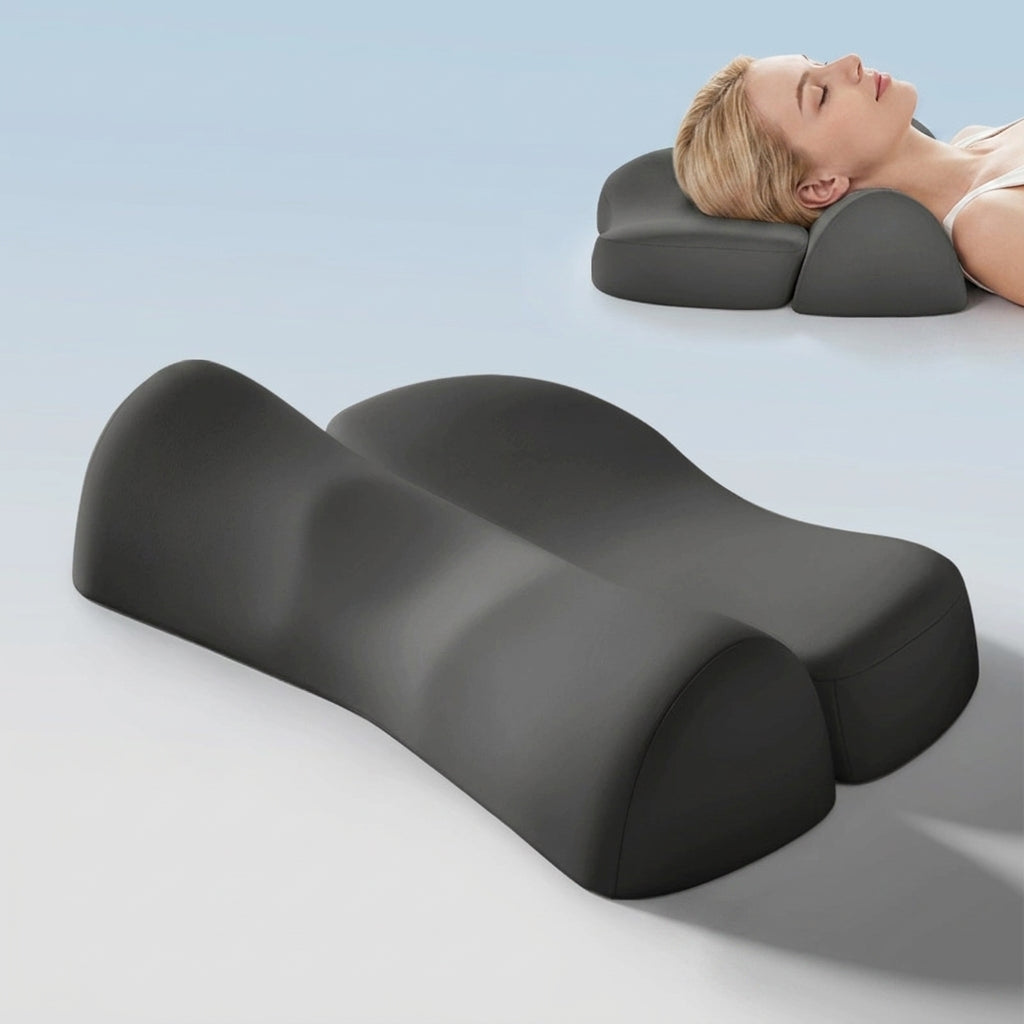 Zoned Contour Memory Foam Pillow for Side & Back Sleep