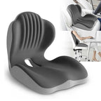 Memory Foam Seat Cushion with Integrated Back Support