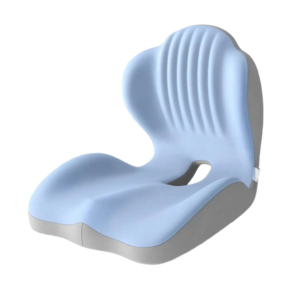 Memory Foam Seat Cushion with Integrated Back Support