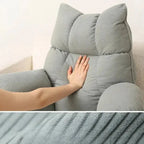 Reading Backrest Pillow with Armrests & Shredded Foam