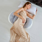 U-Shaped Maternity Support Pillow with Cotton Cover