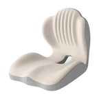 Memory Foam Seat Cushion with Integrated Back Support