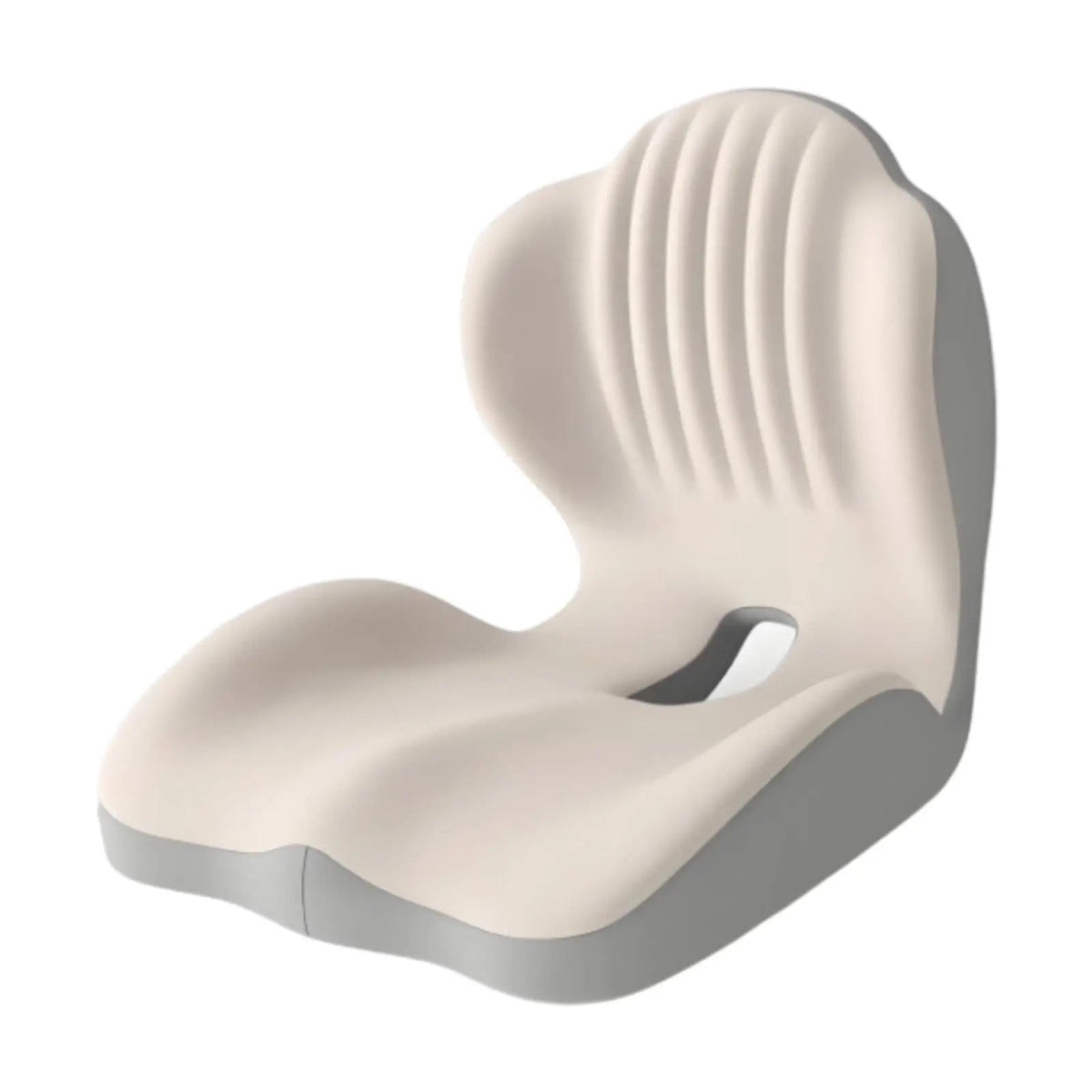 Memory Foam Seat Cushion with Integrated Back Support