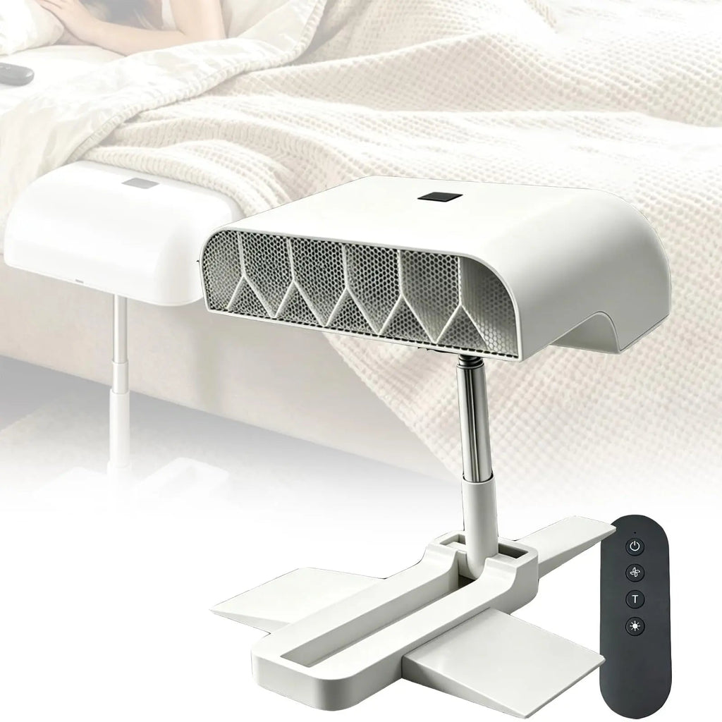 Rechargeable Bed Cooling Fan with Remote and 5 Speeds