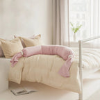 Adjustable Full Body Pregnancy Pillow with Cotton Cover