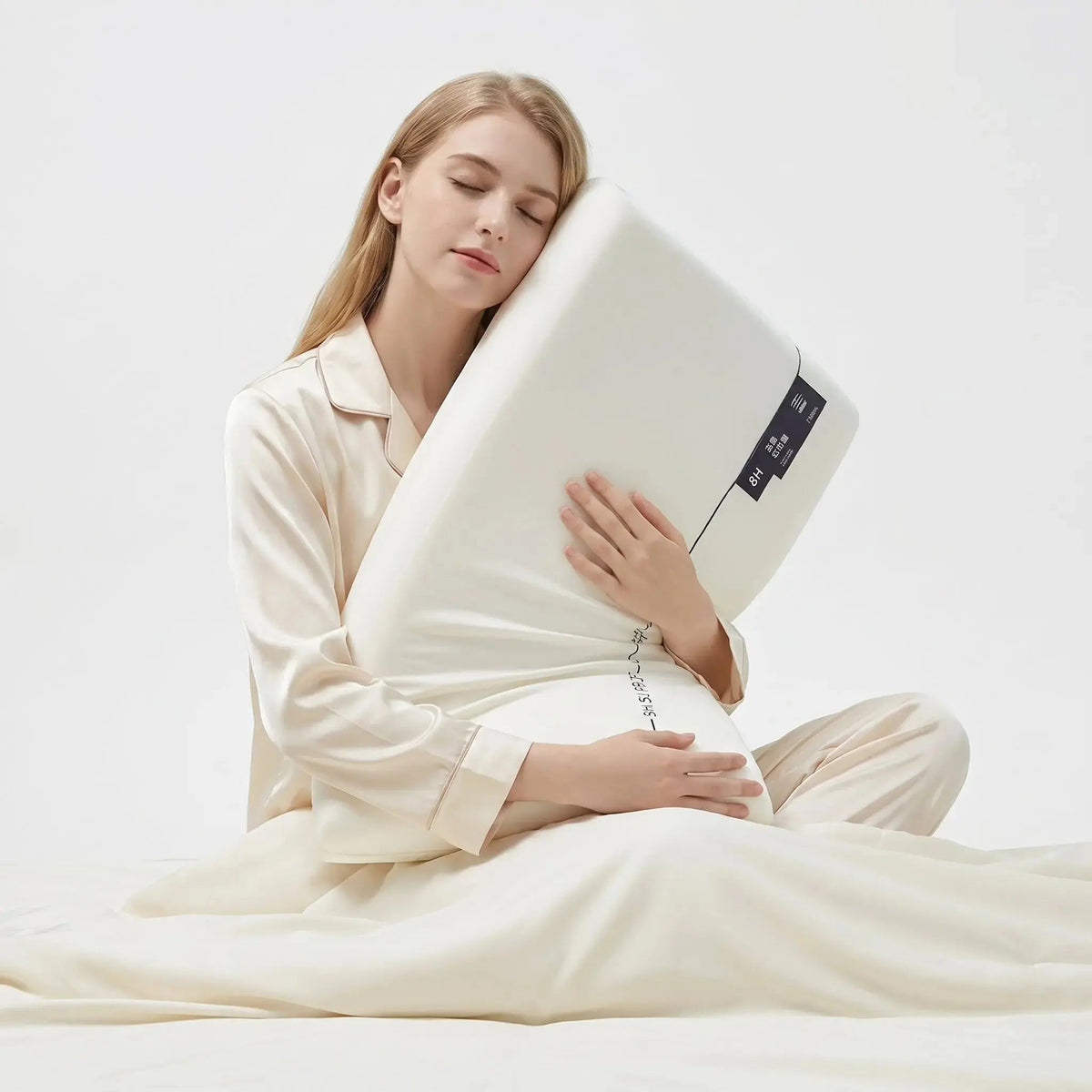 Concave Cervical Memory Foam Pillow for Sleep Support