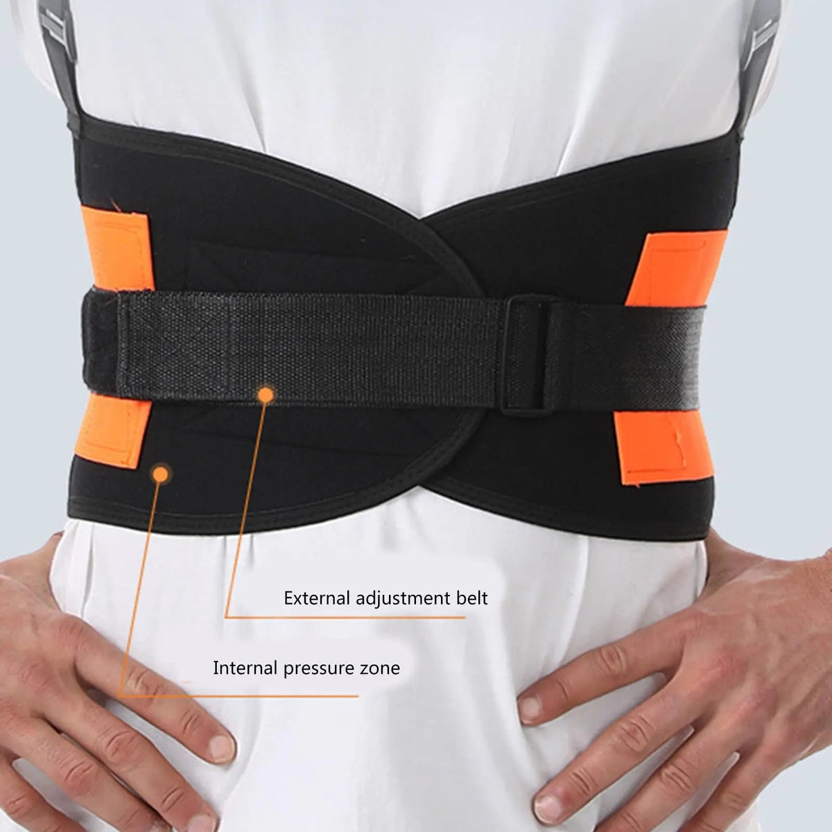 Adjustable Lumbar Work Back Brace for Lifting Support