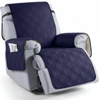 Waterproof Microfiber Recliner Cover with Storage Pockets