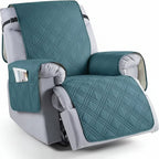 Waterproof Microfiber Recliner Cover with Storage Pockets