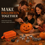 36 Piece Pumpkin Carving Kit with 20 Stencils & LEDs