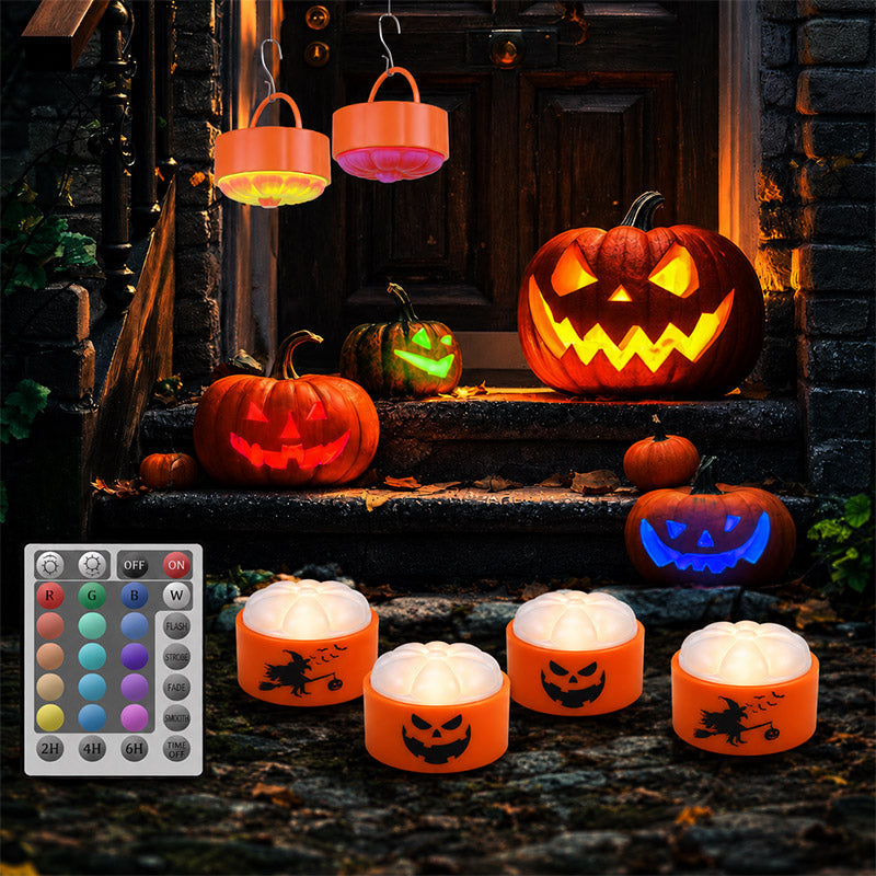 36 Piece Pumpkin Carving Kit with 20 Stencils & LEDs