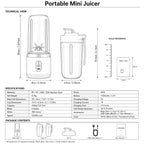 Rechargeable Portable Personal Blender