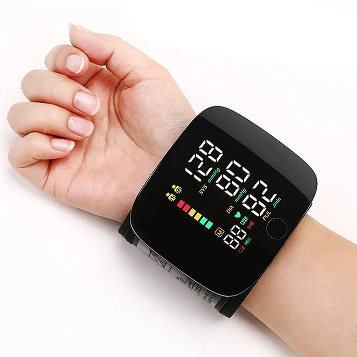 Smart Wrist Blood Pressure Monitor