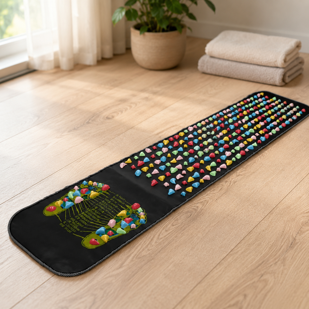 Acupressure Mat and Pillow Set lifestyle image 1