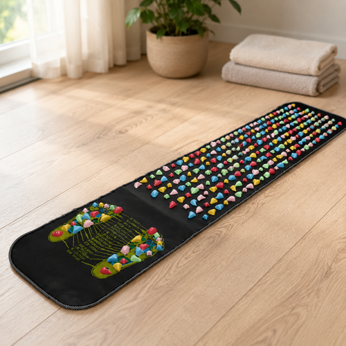 Acupressure Mat and Pillow Set lifestyle image 1
