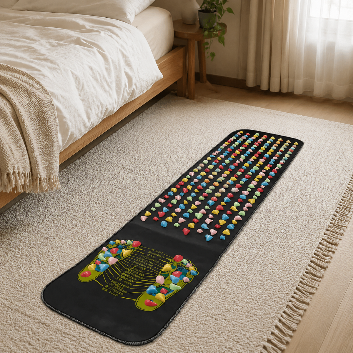 Acupressure Mat and Pillow Set lifestyle image 2