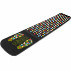 Acupressure Mat and Pillow Set on white background