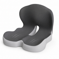 Ergonomic Lumbar Support Seat Cushion on white background