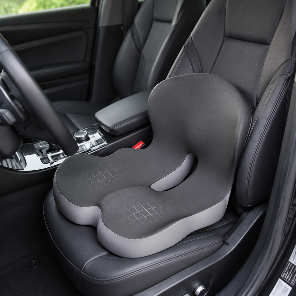 Ergonomic Lumbar Support Seat Cushion in use – lifestyle photo 2