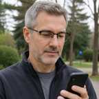 Progressive Multifocal Reading Glasses, Blue Light in use – lifestyle photo 3
