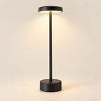 Compact Nordic cordless dimmable lamp