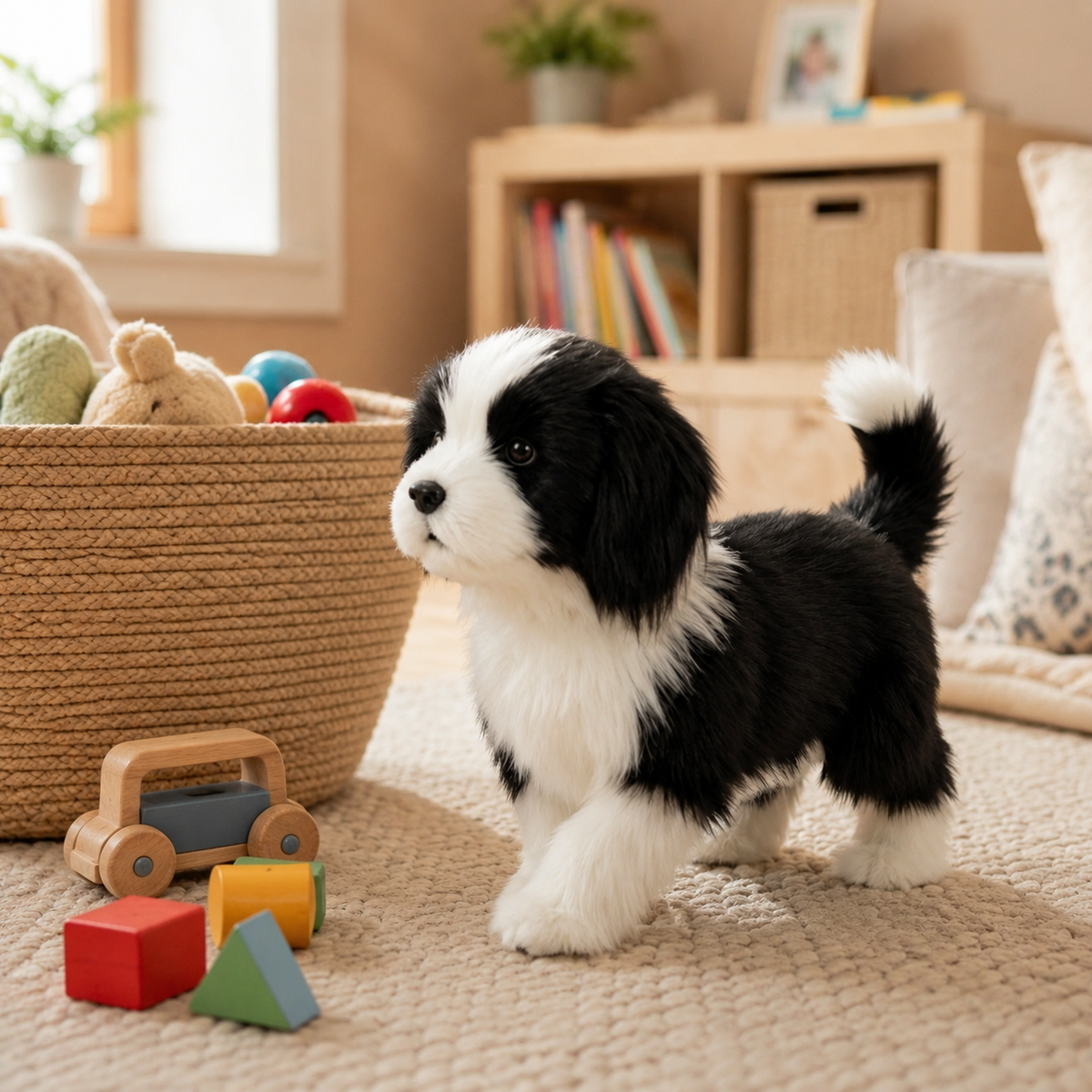 Electronic Robot Puppy Toy, Walks & Barks lifestyle image 3
