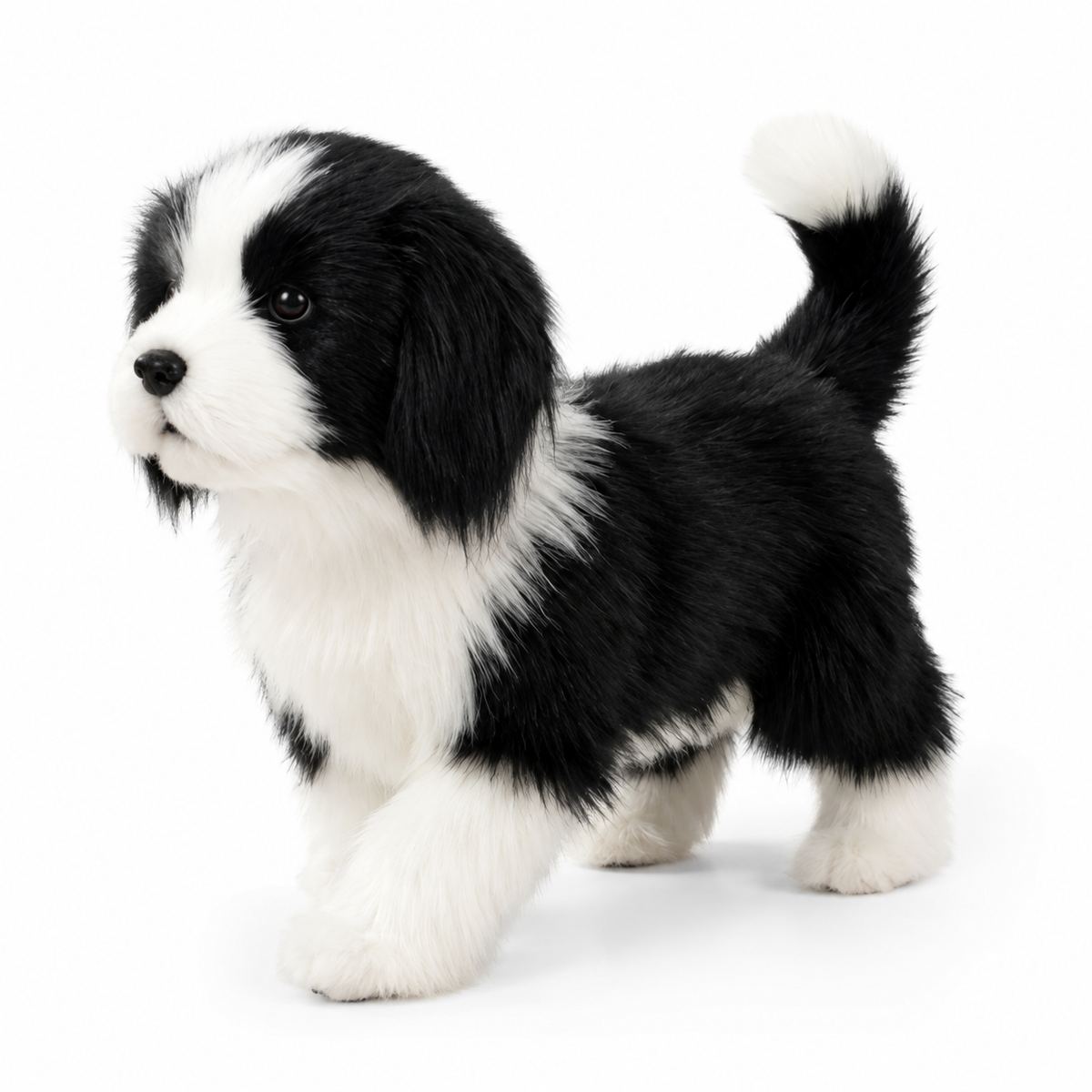 Electronic Robot Puppy Toy, Walks & Barks on white background