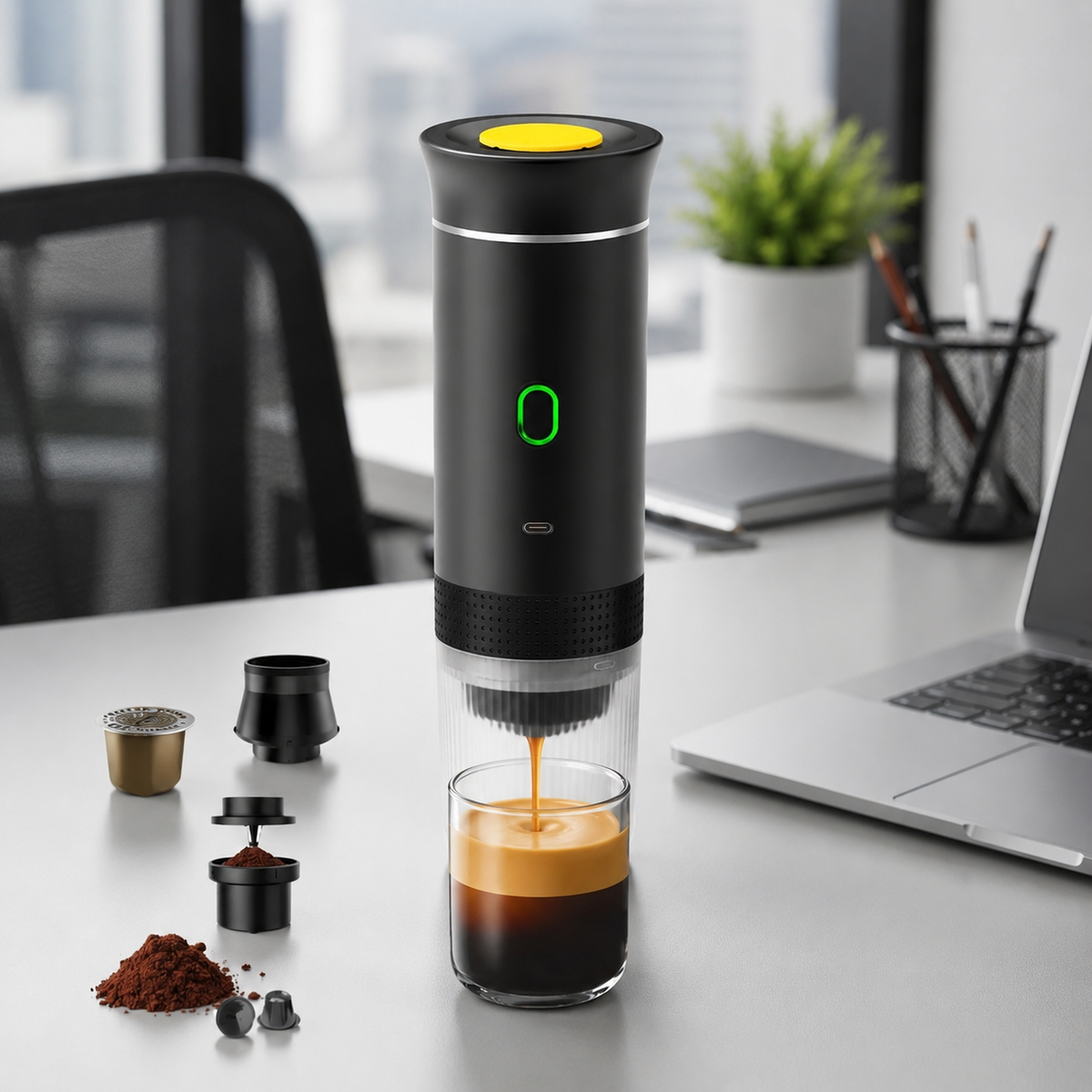 Manual Portable Espresso Maker lifestyle image 3