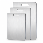 Titanium-Coated Cutting Board on white background