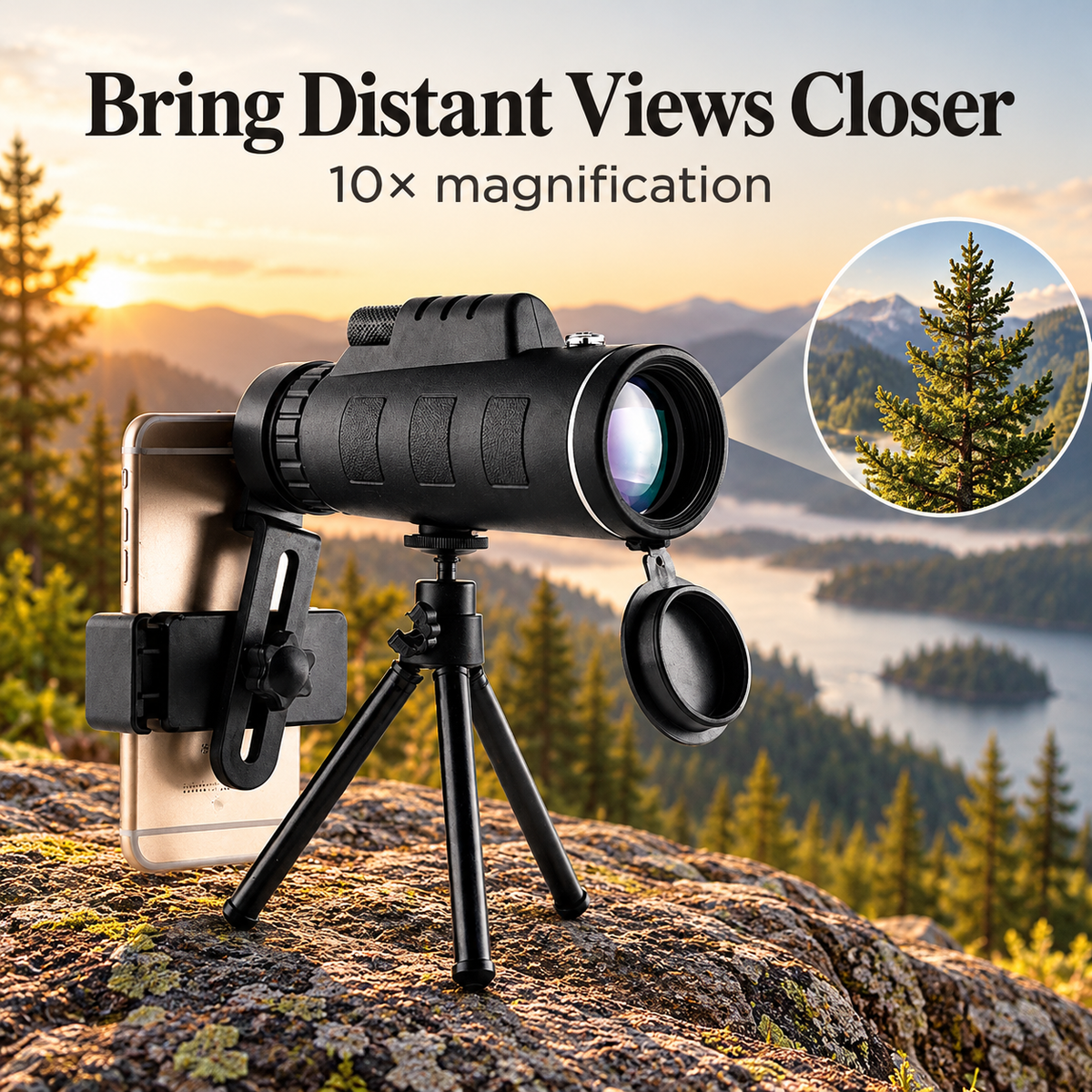 Compact High-Power Monocular Telescope specification image 1