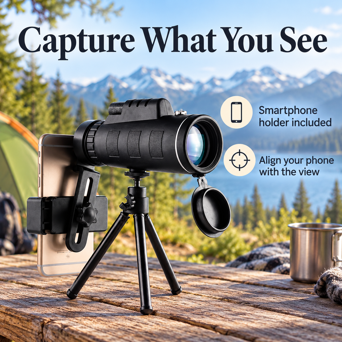 Compact High-Power Monocular Telescope specification image 2