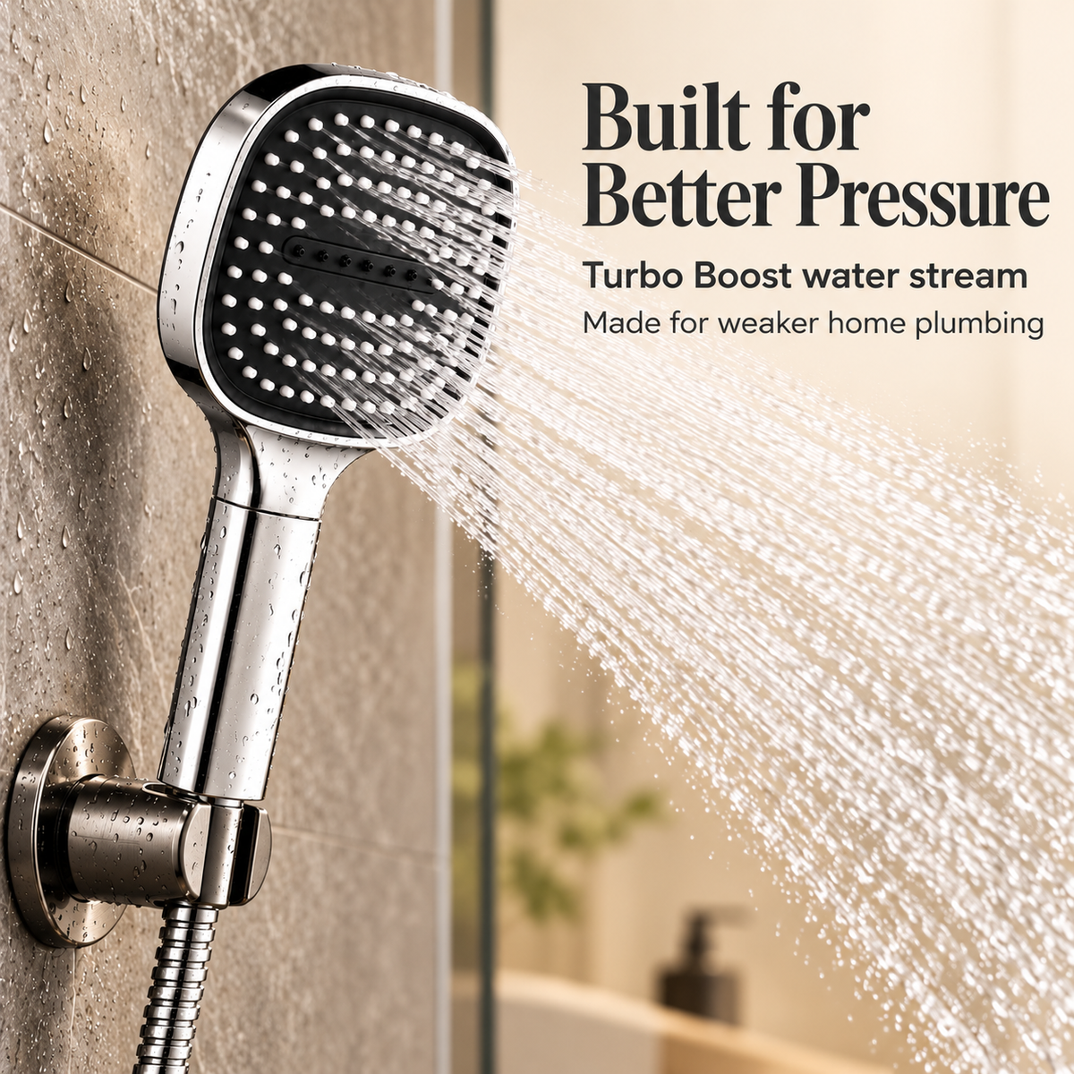 High-Pressure Filtered Shower Head specification image 3