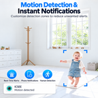 1080p Light Bulb Security Camera with 360° View & Audio — clear English feature image