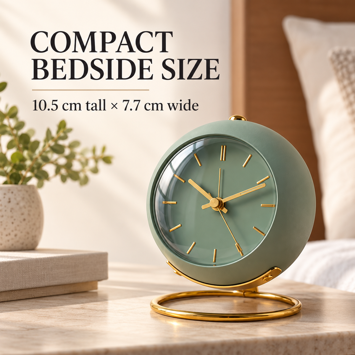 Large Display Digital Bedside Alarm Clock specification image 2